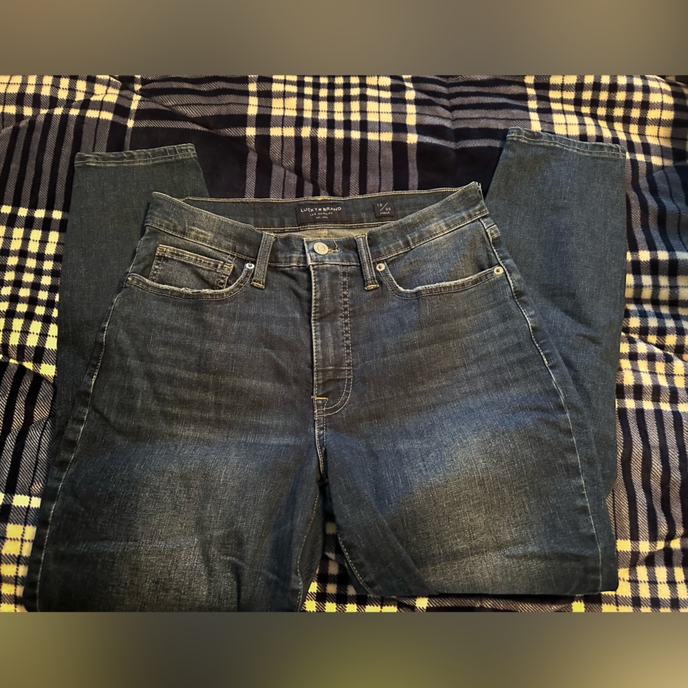 Lucky Brand Dark Blue Denim Jeans